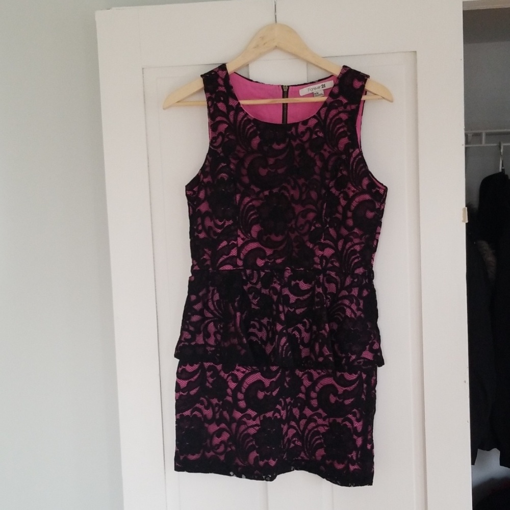 Fitted mini dress